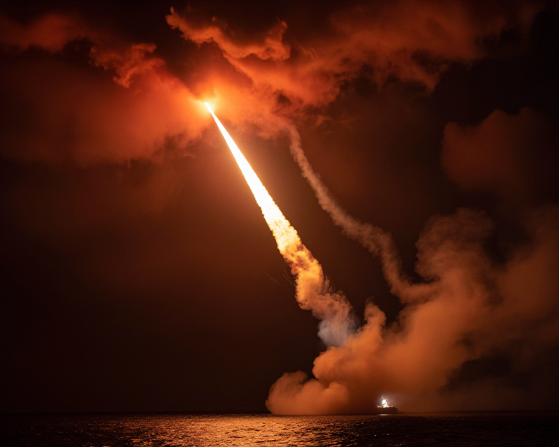 Cinematic Missile Launch Tension