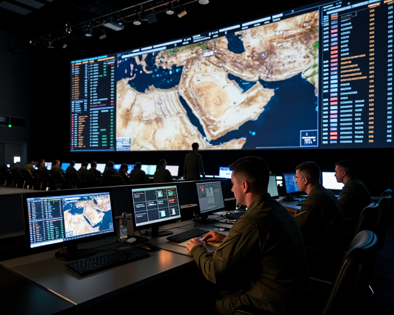 Military Command Center Tension