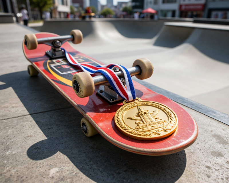 Skateboarding Victory