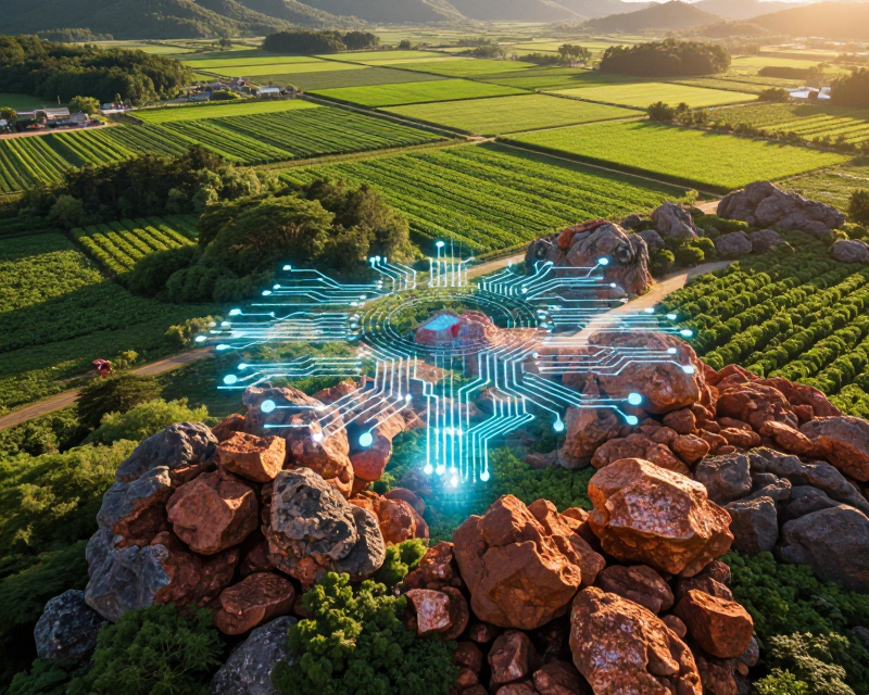 Symbolic Fusion of Technology and Natural Resources