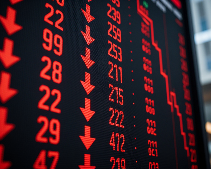 Dramatic Stock Market Downturn