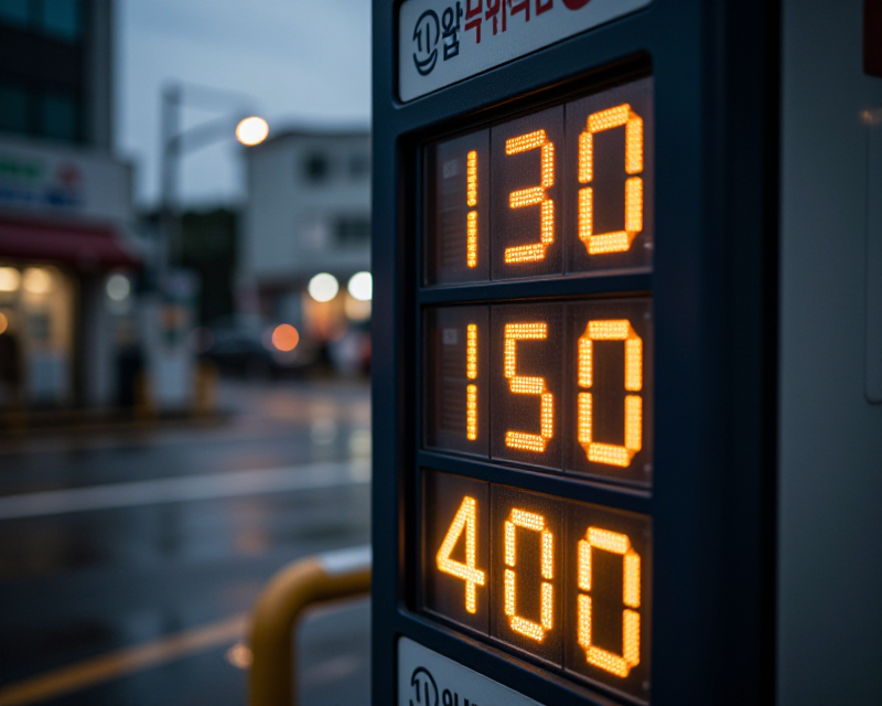 Gas Station Price Display