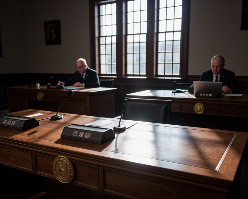 Political Senate Hearing Atmosphere