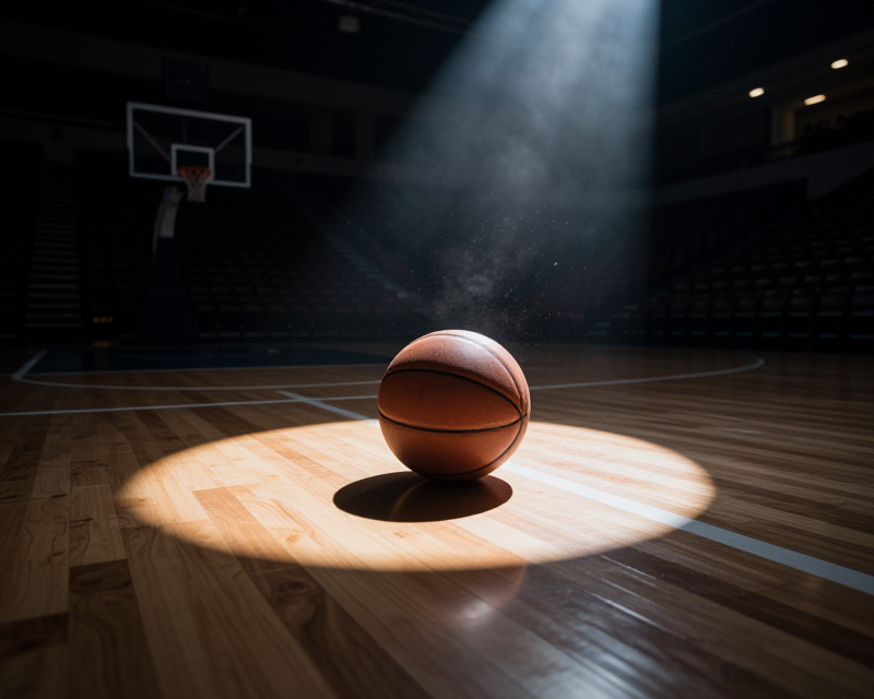 Basketball Arena Tension