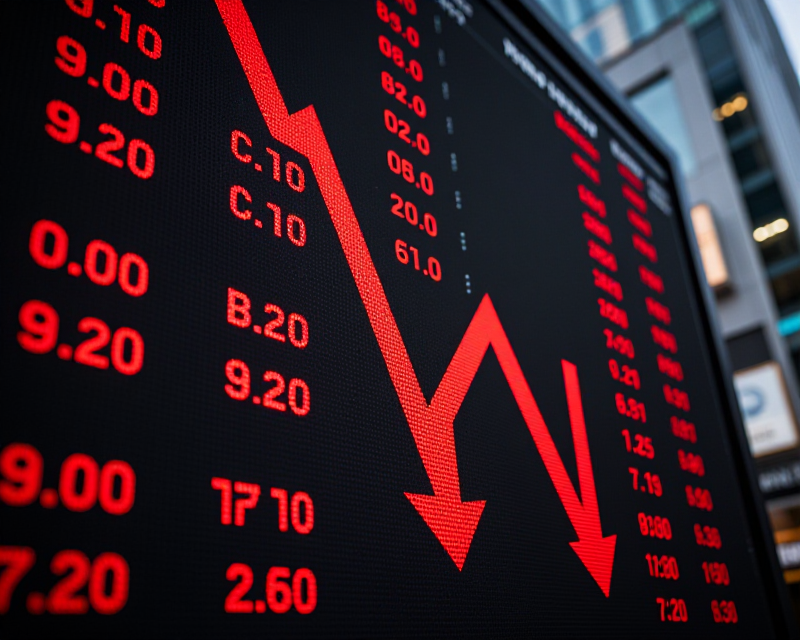 Stock Market Decline in Seoul