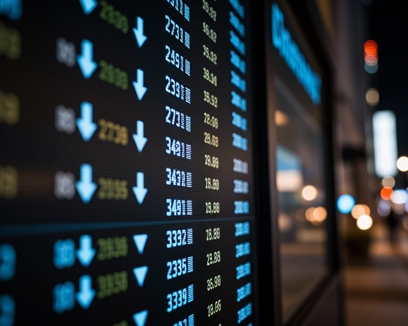 Stock Market Decline Visual