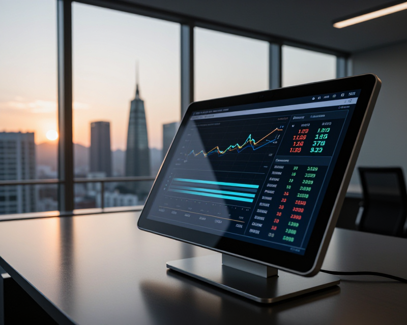 Financial Digital Dashboard in Seoul