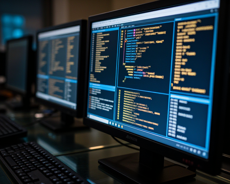 Cyber Security Investigation Scene