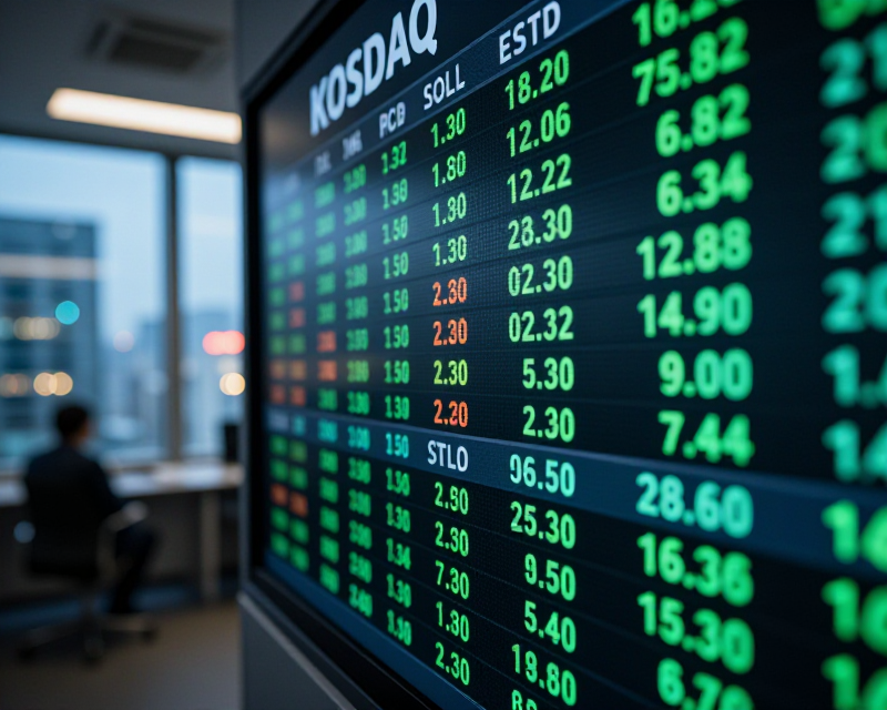 KOSDAQ upward market trend