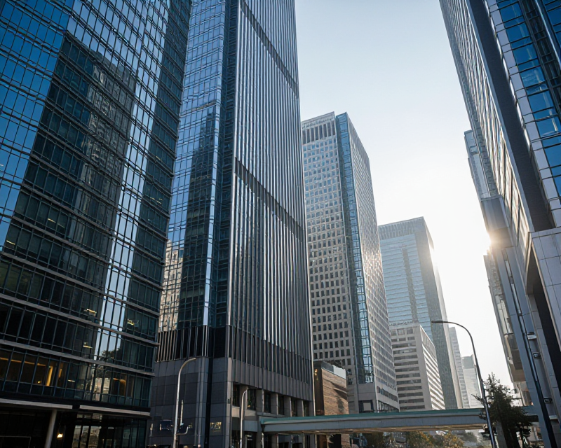 Yeouido Financial District Morning