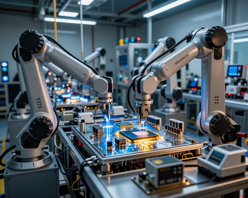 Futuristic Tech Industry