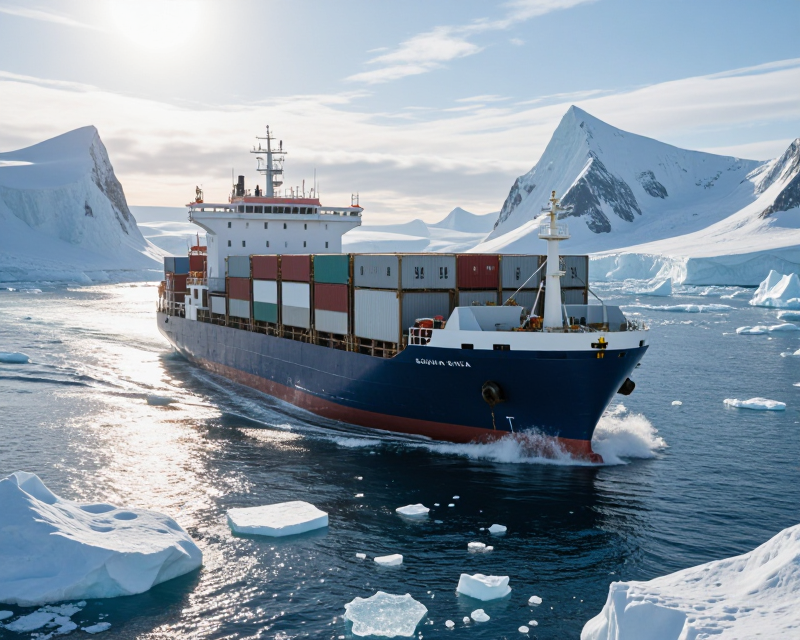 Arctic Route Container Ship