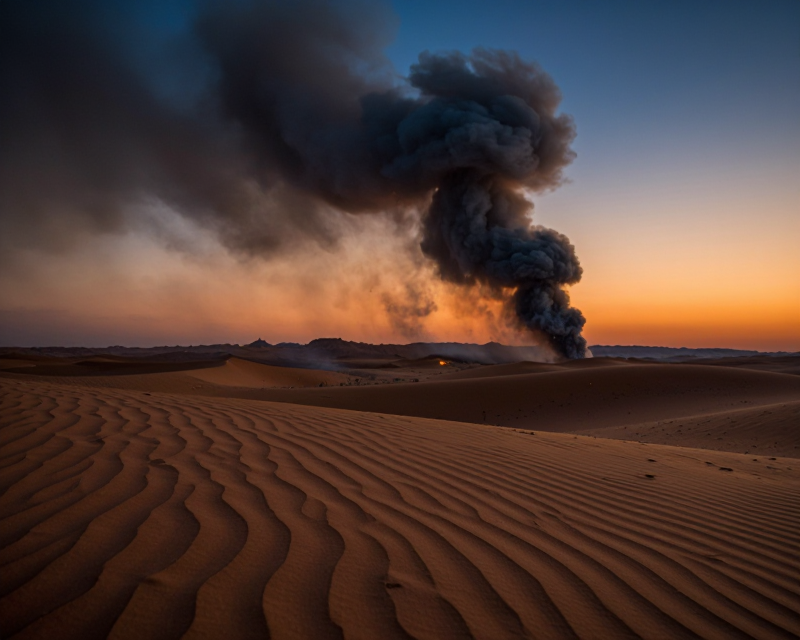 Middle East Conflict Atmosphere
